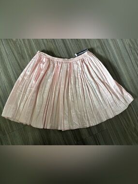 OshKosh B'gosh Light Pink Pleated Skater Skirt